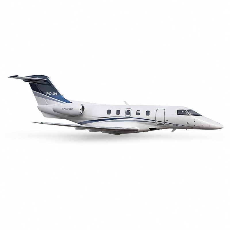 Jato-executivo-Pilatus-PC‑24-em-perfil